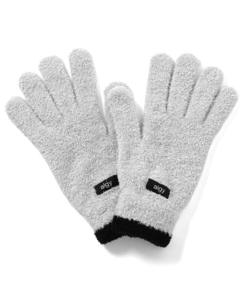 algy（アルジー）の「algyネームもちもち手袋（手袋・キッズ・ブラック/サックスブルー/グレー・FREE）」の11枚目の写真