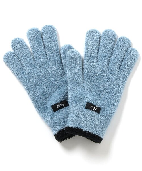 algy（アルジー）の「algyネームもちもち手袋（手袋・キッズ・ブラック/サックスブルー/グレー・FREE）」の10枚目の写真