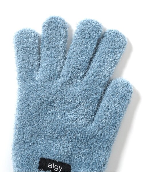 algy（アルジー）の「algyネームもちもち手袋（手袋・キッズ・ブラック/サックスブルー/グレー・FREE）」の6枚目の写真