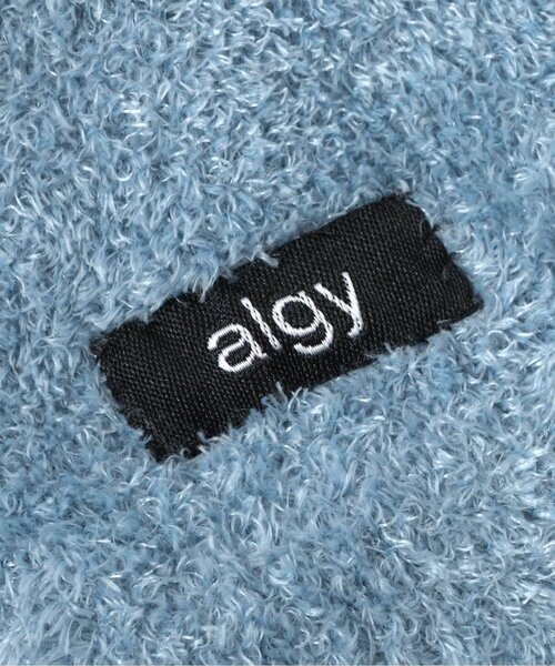algy（アルジー）の「algyネームもちもち手袋（手袋・キッズ・ブラック/サックスブルー/グレー・FREE）」の4枚目の写真