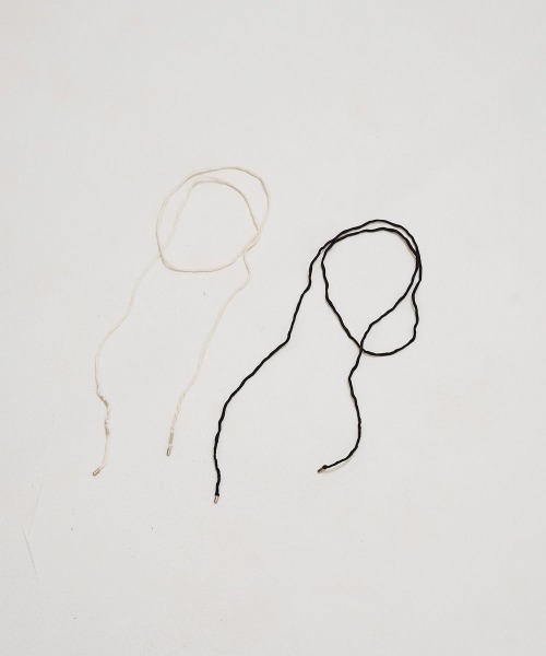 TODAYFUL(トゥデイフル)の「【TODAYFUL/トゥデイフル】Silk Cord Choker/シルクコードチョーカー(チョーカー・レディース・キナリ/ブラック・FREE)」の8枚目の写真