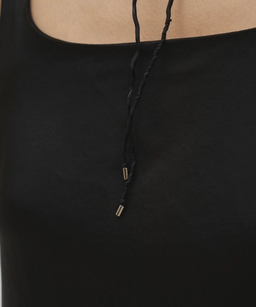 TODAYFUL(トゥデイフル)の「【TODAYFUL/トゥデイフル】Silk Cord Choker/シルクコードチョーカー(チョーカー・レディース・キナリ/ブラック・FREE)」の3枚目の写真