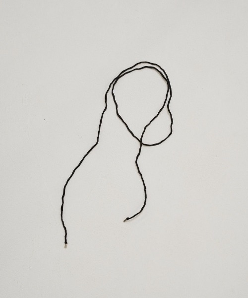 TODAYFUL(トゥデイフル)の「【TODAYFUL/トゥデイフル】Silk Cord Choker/シルクコードチョーカー(チョーカー・レディース・キナリ/ブラック・FREE)」の7枚目の写真