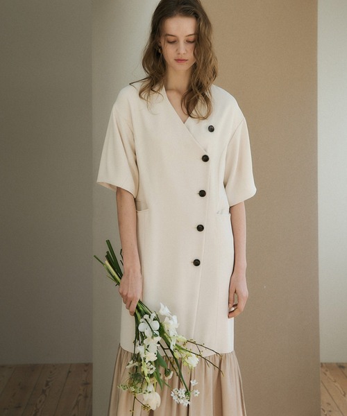 セール】Jacket like onepiece（ドレス）｜LE'RURE（リルアー）の