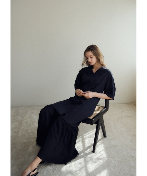 セール】Jacket like onepiece（ドレス）｜LE'RURE（リルアー）の