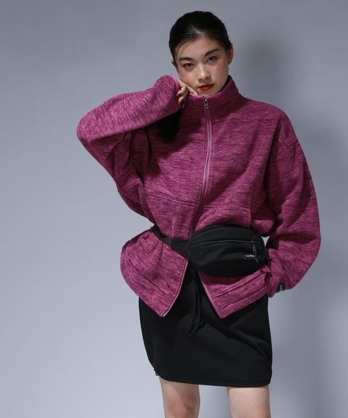 Les Fleurs】フリースブルゾン/612167（ブルゾン）｜JEANASIS