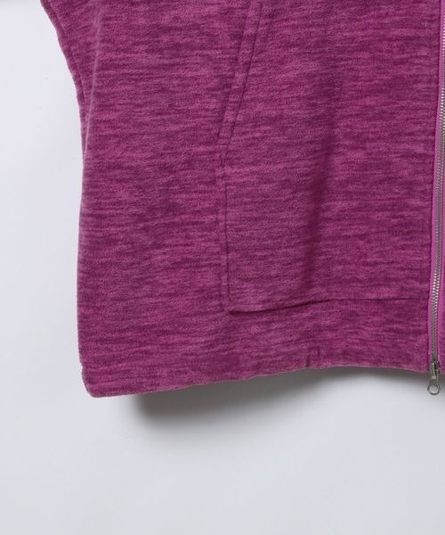 JEANASIS（ジーナシス）の「【Les Fleurs】フリースブルゾン/612167（ブルゾン・レディース・ピンク系その他/グレー・FREE）」の15枚目の写真