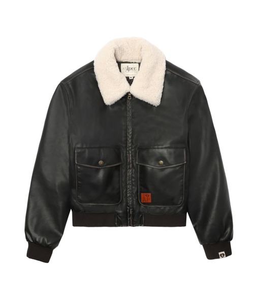 PU QUILTED JACKET（ブルゾン）｜A BATHING APE（アベイシングエイプ