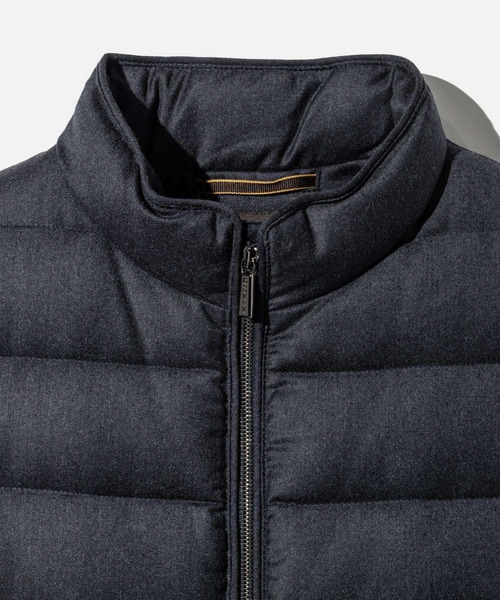 MOORER（ムーレー）の「MOORER OLIVER-L DOWN VEST ムーレー オリバー ダウンベスト（ダウンベスト・メンズ・ブルーグレー・50/48/46/52）」の8枚目の写真