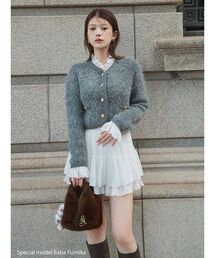 SNIDEL | リップルラインミニスカショーパン(その他パンツ)