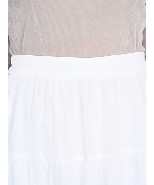 SNIDEL（スナイデル）の「リップルラインミニスカショーパン（その他パンツ・レディース・ローズ/ホワイト・0/1）」の20枚目の写真