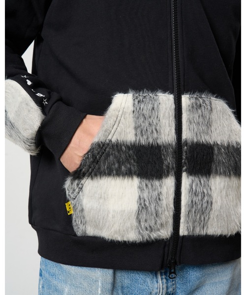 セール】STUD MUFFIN/スタッドマフィン/裏毛パイル&シャギーチェック