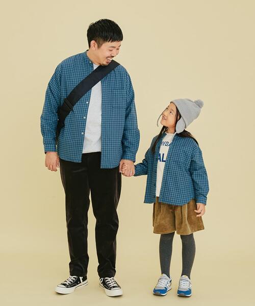 URBAN RESEARCH DOORS(アーバンリサーチドアーズ)の「コーデュロイWタックキュロット(KIDS)(その他パンツ・キッズ・ライトベージュ/モカ・120/105/135)」の16枚目の写真