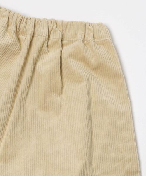 URBAN RESEARCH DOORS(アーバンリサーチドアーズ)の「コーデュロイWタックキュロット(KIDS)(その他パンツ・キッズ・ライトベージュ/モカ・120/105/135)」の3枚目の写真