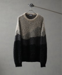 Art re A select（アトリエセレクト）の「モヘアライクシャギーグラデーションクルーニット（ニット/セーター）」