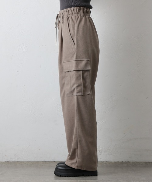 COLONY 2139（コロニートゥーワンスリーナイン）の「ウールライクジャージーカーゴパンツ（カーゴパンツ・レディース・チャコールグレー/アイボリー/ブラウン・SMALL/MEDIUM）」の17枚目の写真