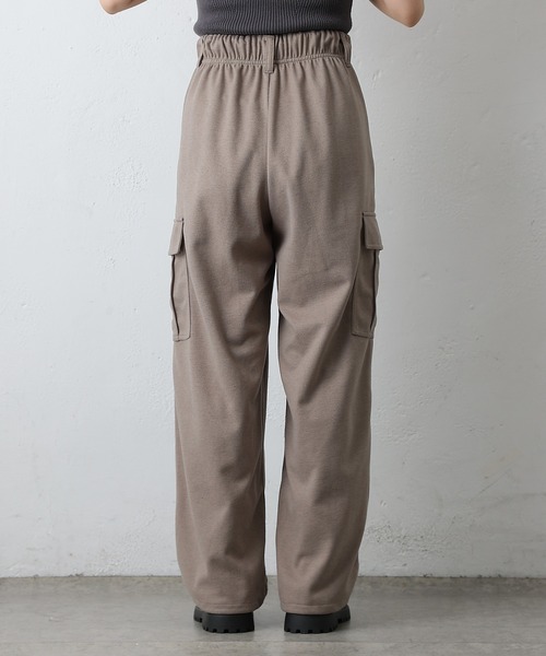 COLONY 2139（コロニートゥーワンスリーナイン）の「ウールライクジャージーカーゴパンツ（カーゴパンツ・レディース・チャコールグレー/アイボリー/ブラウン・SMALL/MEDIUM）」の18枚目の写真