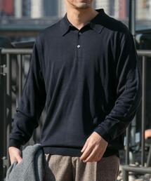 URBAN RESEARCH ROSSO MEN | 『XLサイズあり』『UR TECH』ハイゲージニットポロシャツ(ニット/セーター)