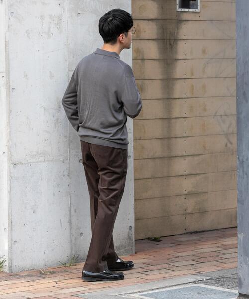 セール】『XLサイズあり』『UR TECH』ハイゲージニットポロシャツ