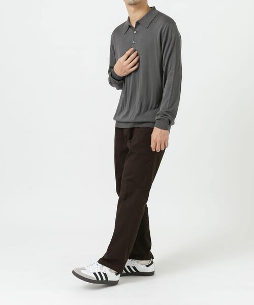 Settefili Cashmere ハイゲージ　ニットポロシャツ B.R.ONLINE - Style Web Magazine & Online Shop | ビー・アール