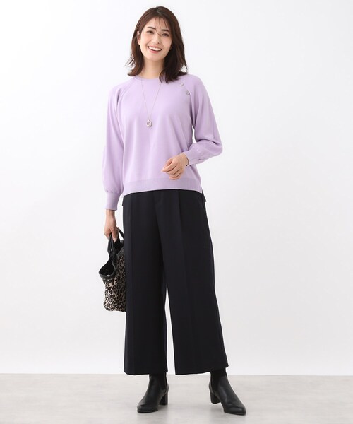 セール】【ゆったり着られる◎】ラグランスリーブニット（ニット