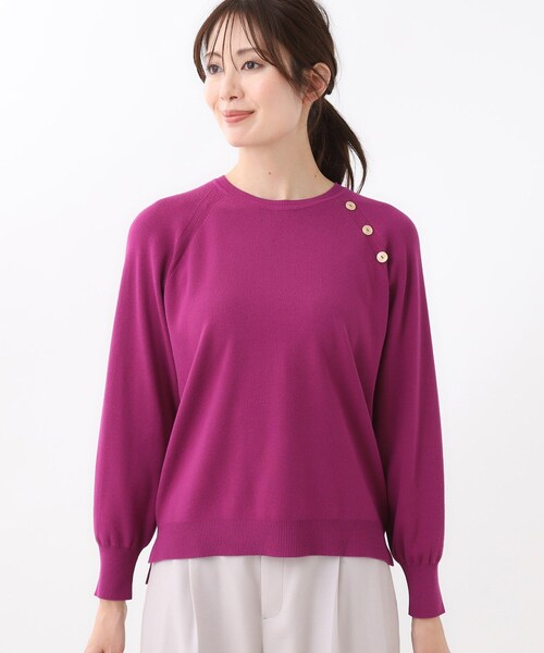 セール】【ゆったり着られる◎】ラグランスリーブニット（ニット