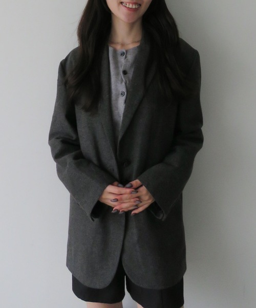 archives（アルシーヴ）の「ヘリンボーンＢＩＧテーラードジャケット（テーラードジャケット・レディース・ブラウン/ブラック・MEDIUM）」の11枚目の写真