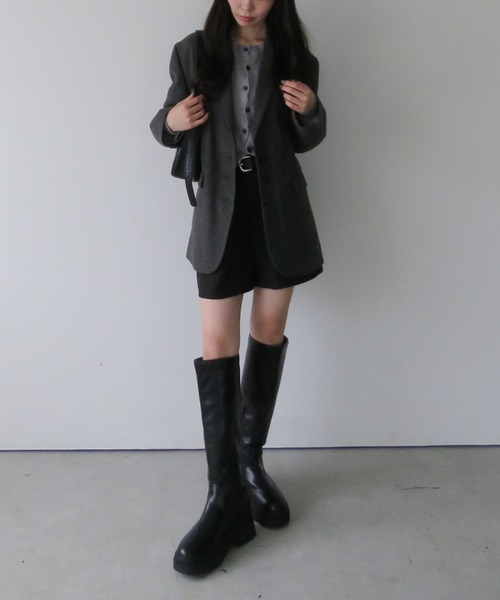 archives（アルシーヴ）の「ヘリンボーンＢＩＧテーラードジャケット（テーラードジャケット・レディース・ブラウン/ブラック・MEDIUM）」の15枚目の写真