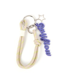 BAYFLOW | シリコンロゴバッグチャーム(キーホルダー)