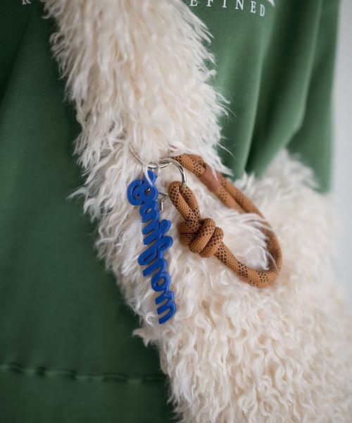 BAYFLOW（ベイフロー）の「シリコンロゴバッグチャーム（キーホルダー・レディース・パープル/イエロー/グリーン/ブルー/レッド・FREE）」の7枚目の写真