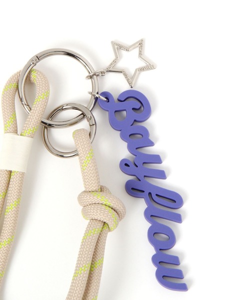 BAYFLOW（ベイフロー）の「シリコンロゴバッグチャーム（キーホルダー・レディース・パープル/イエロー/グリーン/ブルー/レッド・FREE）」の16枚目の写真