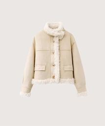 LA POMME petit(ラポミ・プチ)のTwo Way Faux Fur Coat(ムートンコート)