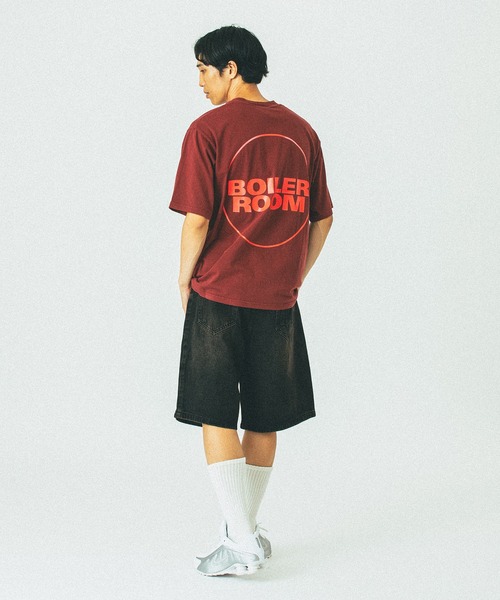 styles(スタイルス)の「BOILER ROOM CORE BOILER ROOM TEE SS25SS04(Tシャツ/カットソー・メンズ・レッド・S)」の5枚目の写真