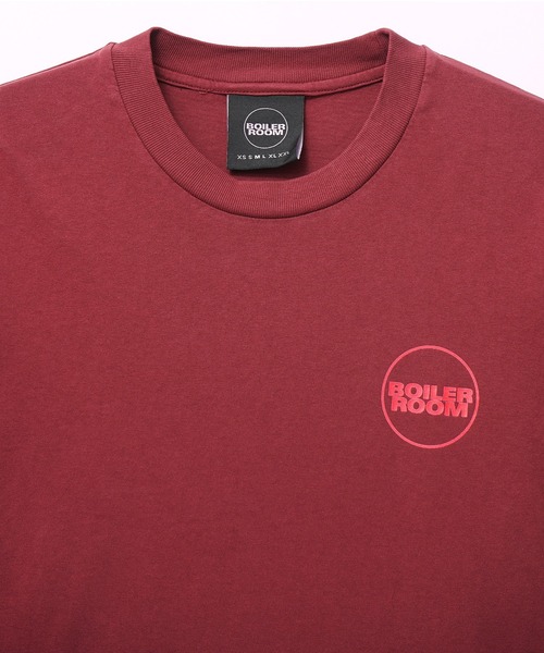 styles(スタイルス)の「BOILER ROOM CORE BOILER ROOM TEE SS25SS04(Tシャツ/カットソー・メンズ・レッド・S)」の7枚目の写真
