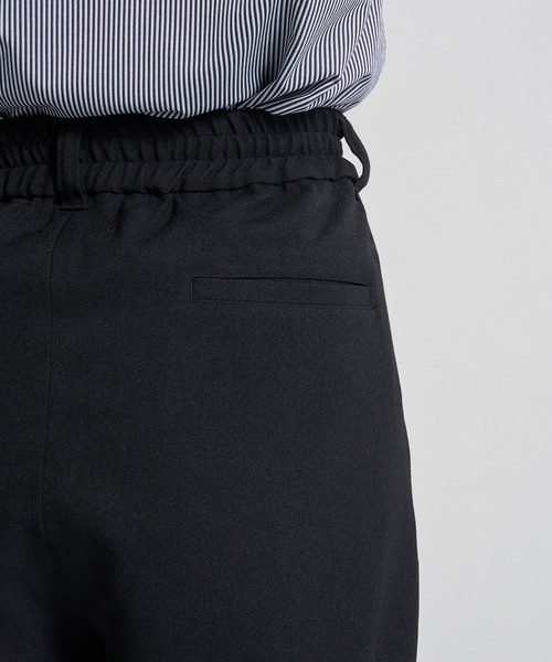 CITY TOKYO（シティトウキョウ）の「【CITY TOKYO/シティートーキョー】Multi-flexⅡワイドテーパードパンツ（スラックス・メンズ・ブラウン/ブラック・2/1）」の9枚目の写真