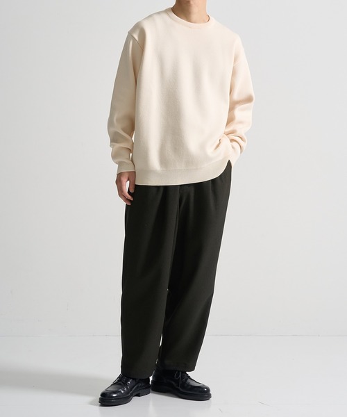 CITY TOKYO（シティトウキョウ）の「【CITY TOKYO/シティートーキョー】Multi-flexⅡワイドテーパードパンツ（スラックス・メンズ・ブラウン/ブラック・2/1）」の3枚目の写真