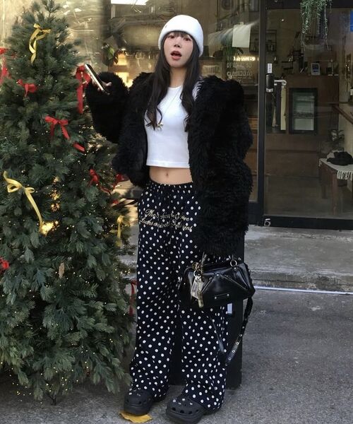 ROCKCAKE（ロックケーキ）の「Dots String 2way Jogger - Navy（スウェットパンツ・レディース・その他・SMALL/X-SMALL）」の7枚目の写真