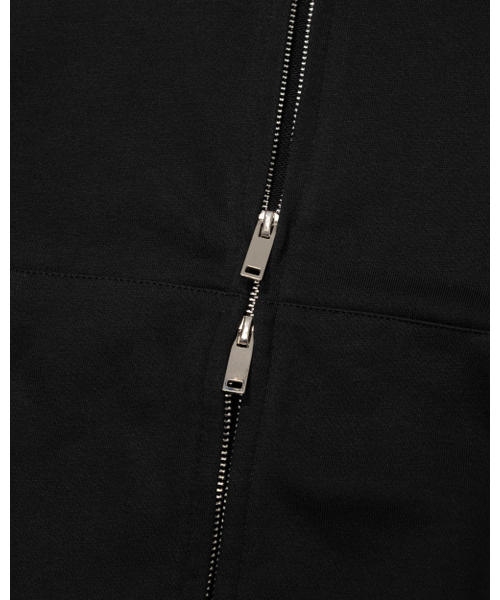 MOAA（モア）の「Cropped Zip Hoodie (BLACK)（パーカー・レディース・その他・SMALL/MEDIUM）」の4枚目の写真