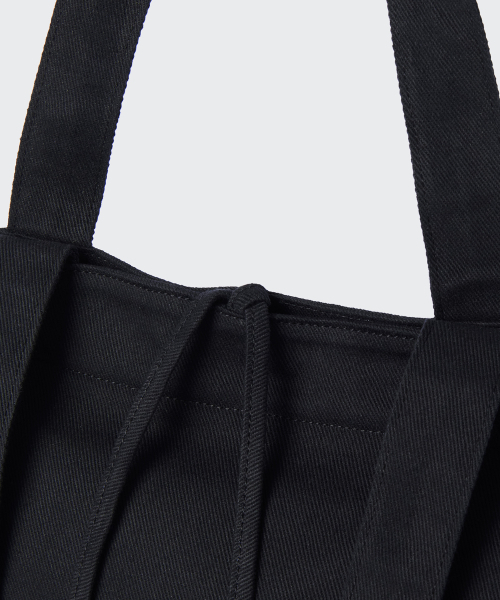 MUSINSA STANDARD WOMAN（ムシンサスタンダードウーマン）の「ウィメンズウォッシュドコットンショルダーバッグ[ブラック]（ショルダーバッグ・レディース・その他・FREE）」の8枚目の写真