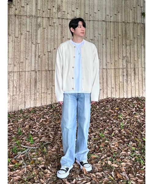 MUSINSA STANDARD（ムシンサスタンダード）の「[クールタンダード] リラックスフィットクルーネックTシャツ [アッシュグレー]（Tシャツ/カットソー・メンズ・その他・MEDIUM/LARGE/X-LARGE/XX-LARGE/XXX-LARGE/SMALL）」の7枚目の写真