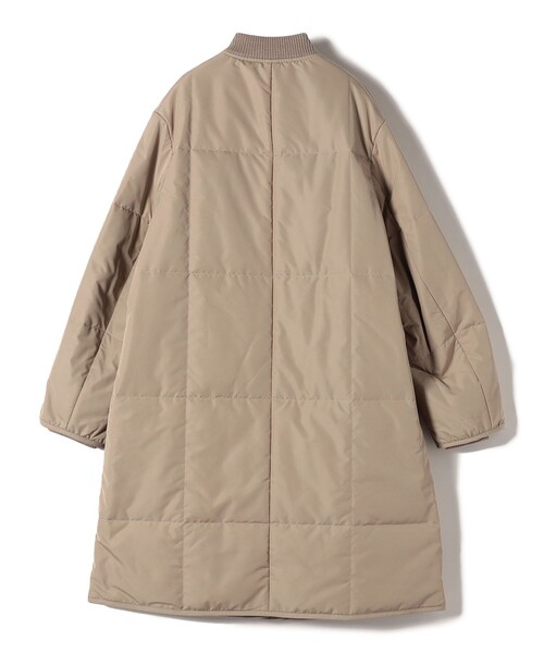 SHIPS（シップス）の「SHIPS Primary Navy Label:中綿 キルト コート（その他アウター・レディース・チャコールグレー/ベージュ・38/36）」の12枚目の写真