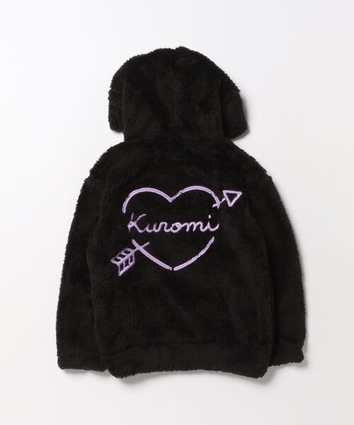 sanrio（サンリオ）の「サンリオ ボアなりきりパーカー 1116K（パーカー・キッズ・ブラック/その他25/ホワイト/その他24・90cm/100cm/110cm/120cm/130cm/140cm）」の6枚目の写真