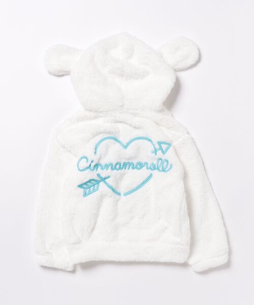 sanrio（サンリオ）の「サンリオ ボアなりきりパーカー 1116K（パーカー・キッズ・ブラック/その他25/ホワイト/その他24・90cm/100cm/110cm/120cm/130cm/140cm）」の8枚目の写真
