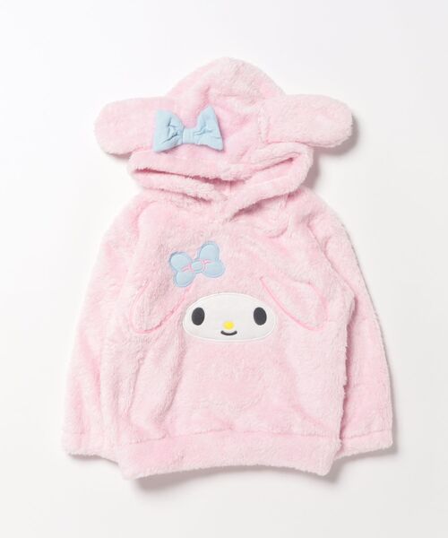 sanrio（サンリオ）の「サンリオ ボアなりきりパーカー 1116K（パーカー・キッズ・ブラック/その他25/ホワイト/その他24・90cm/100cm/110cm/120cm/130cm/140cm）」の9枚目の写真
