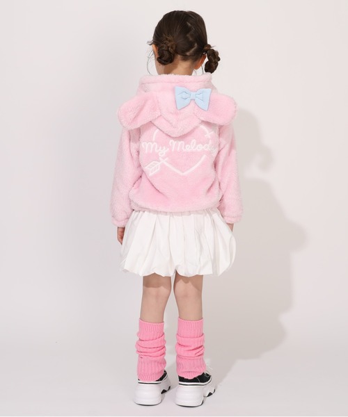 sanrio（サンリオ）の「サンリオ ボアなりきりパーカー 1116K（パーカー・キッズ・ブラック/その他25/ホワイト/その他24・90cm/100cm/110cm/120cm/130cm/140cm）」の11枚目の写真