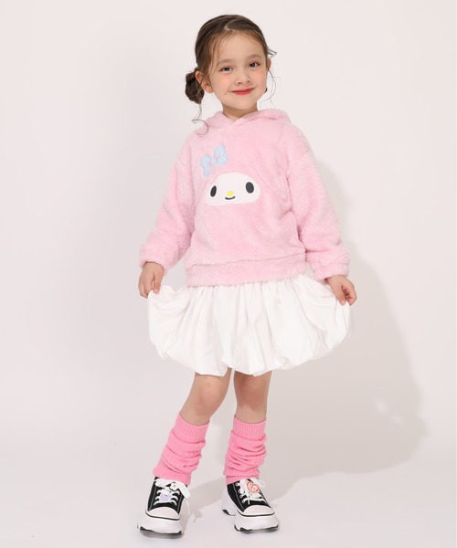 sanrio（サンリオ）の「サンリオ ボアなりきりパーカー 1116K（パーカー・キッズ・ブラック/その他25/ホワイト/その他24・90cm/100cm/110cm/120cm/130cm/140cm）」の12枚目の写真