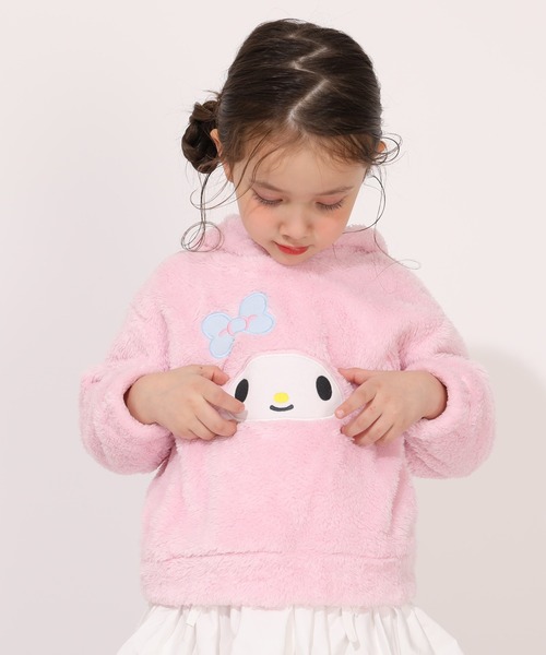 sanrio（サンリオ）の「サンリオ ボアなりきりパーカー 1116K（パーカー・キッズ・ブラック/その他25/ホワイト/その他24・90cm/100cm/110cm/120cm/130cm/140cm）」の14枚目の写真