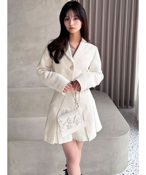 RESEXXY（リゼクシー）の「フラワーモチーフコンパクトバッグ（ショルダーバッグ・レディース・ホワイト/ピンク/ブルー・FREE）」の19枚目の写真