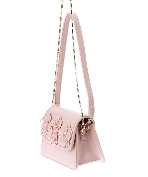 RESEXXY（リゼクシー）の「フラワーモチーフコンパクトバッグ（ショルダーバッグ・レディース・ホワイト/ピンク/ブルー・FREE）」の12枚目の写真