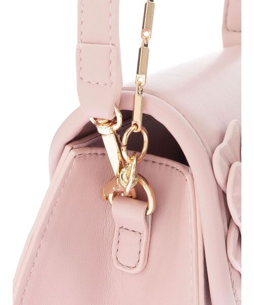 RESEXXY（リゼクシー）の「フラワーモチーフコンパクトバッグ（ショルダーバッグ・レディース・ホワイト/ピンク/ブルー・FREE）」の10枚目の写真